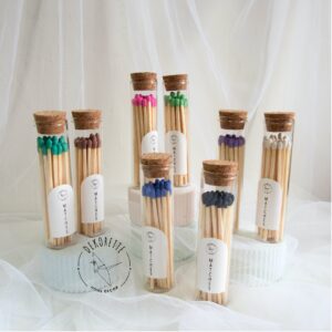 DEKORETTE - KALA Korek api kayu aesthetic